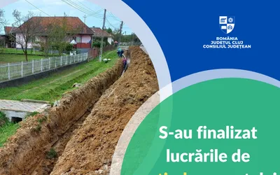 Au fost finalizate lucrările de extindere a rețelei de apă în satele Recea Cristur și Căprioara