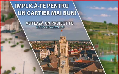 Transformă-ți cartierul! Votează proiectul care contează pentru tine!