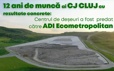 ADI Eco-Metropolitan Cluj administrează gestionarea deșeurilor din județul Cluj