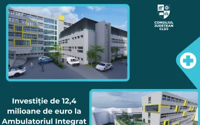 Investiție de 12,4 milioane de euro la Ambulatoriul Integrat al Spitalului Clinic de Boli Infecțioase