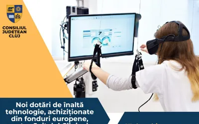 Noi dotări de înaltă tehnologie, achiziționate din fonduri europene, pentru Spitalul Clinic de Recuperare