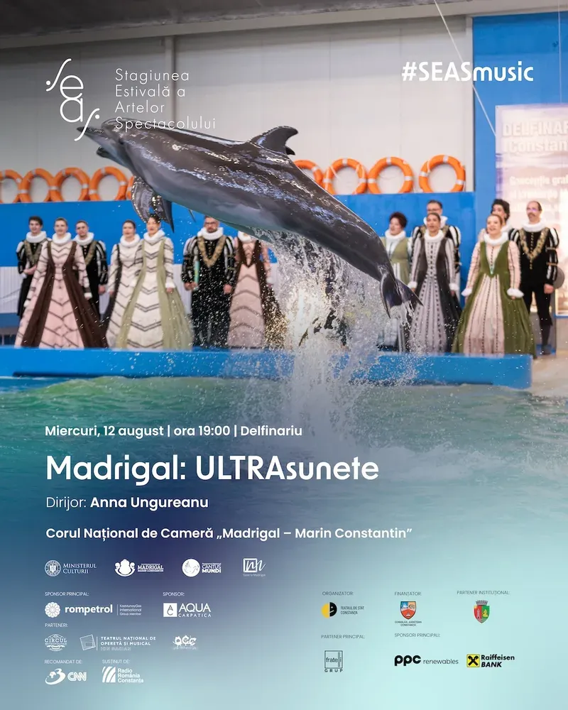 Corul Madrigal și Cantus Mundi anunță șapte spectacole la SEAS 2026 Constanța (12–16 august)