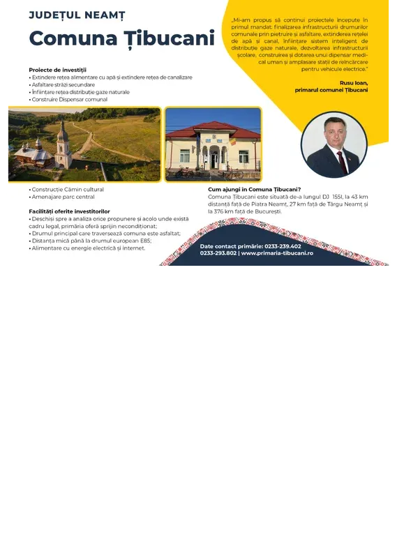 PRIMĂRIA ŢIBUCANI