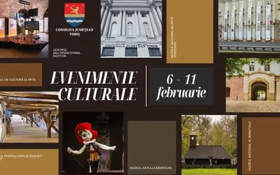 Calendarul săptămânal al evenimentelor culturale în organizarea instituțiilor CJ Timiș