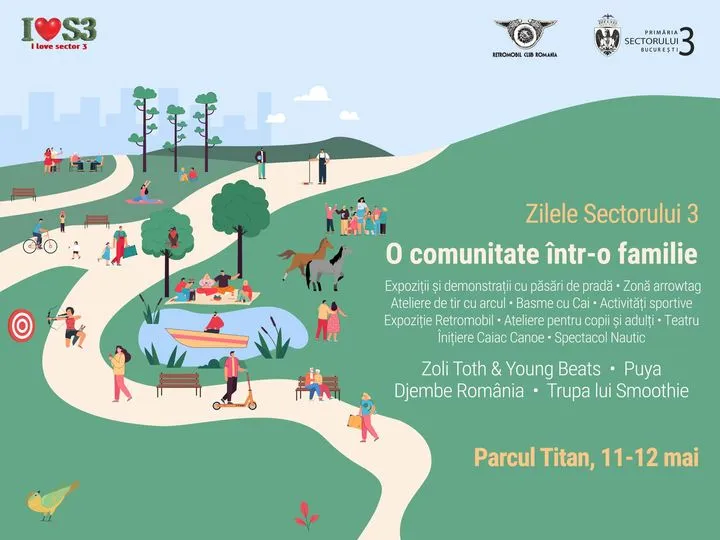 Încep „Zilele Sectorului 3 – o comunitate într-o familie”