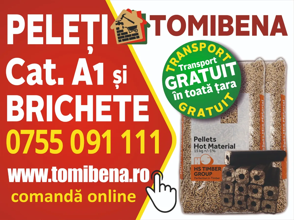 Paleti cat 1 și brichete