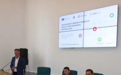 Iustin Cionca: Prin cel mai mare proiect al orașului Nădlac se creează spații pentru tineri