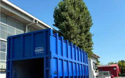 INOVECO a lansat un container de 33 mc pentru presă staționară
