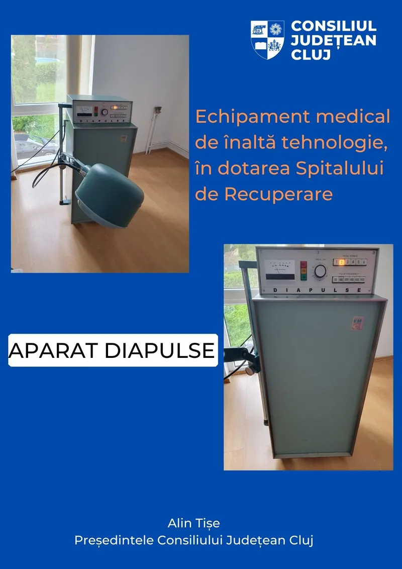 Echipament medical de înaltă tehnologie, în dotarea Spitalului de Recuperare