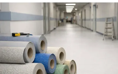 Pardoseli și tapet PVC pentru instituții publice