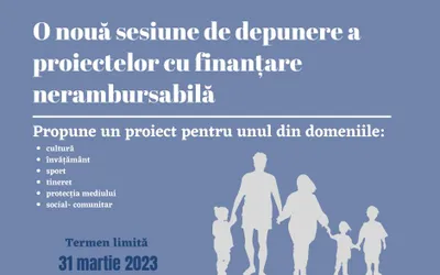 Orădenii mai pot depune până vineri proiecte cu finanțare  nerambursabilă