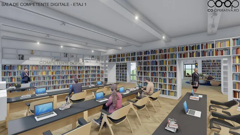 Constructor desemnat pentru modernizarea Bibliotecii Județene