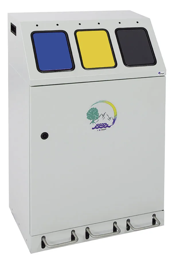 MODUL COLECTARE SELECTIVA 90 litri, model TRIPLEX