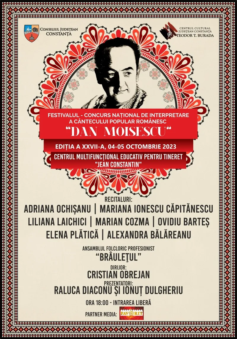 Tineri interpreți și artiști consacrați din muzica populară, pe scena Festivalului