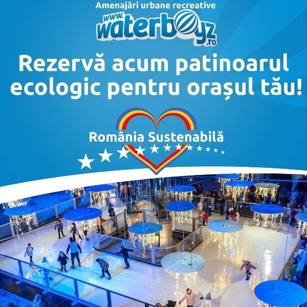 Patinoar Eco pentru Târg de Crăciun cu 10% discount!
