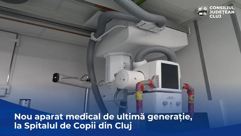 Nou aparat medical de ultimă generație, la Spitalul de Copii din Cluj