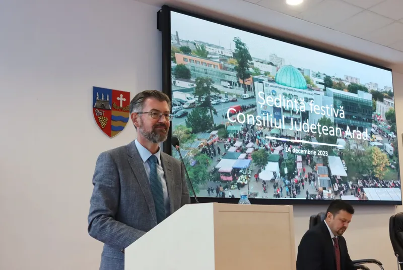 Iustin Cionca: „Dezvoltarea județului Arad nu trebuie și nu poate fi proiectul izolat al unei instituții, ci o muncă de echipă”
