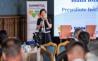 Ioana R. Melenciuc-Ioan (INA), la Summitul Primăriilor 2025: „Performanța în administrația publică începe cu investiția în oameni”