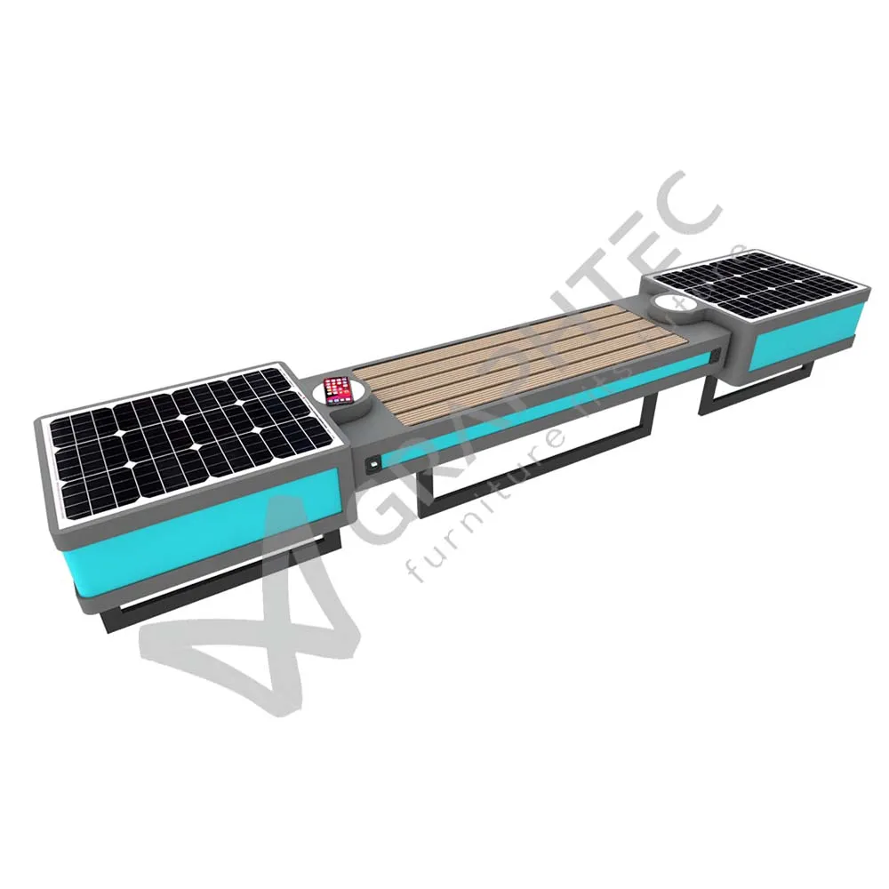 Băncuță modulară Smart City Charge