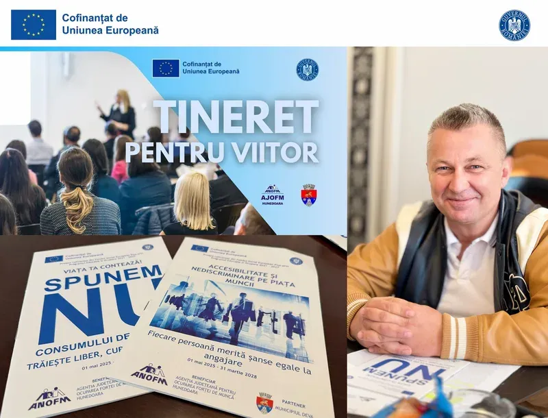 Echipa mobilă „Tineret pentru viitor” a organizat o acțiune de informare în Pestișu Mic