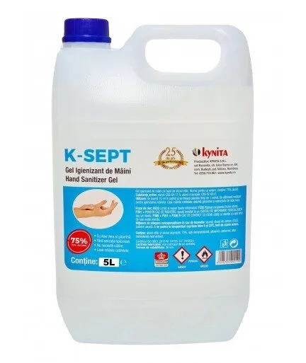 GEL Dezinfectant De Maini K-SEPT 5L