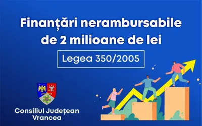 Consiliul Județean Vrancea dă startul la înscrierile pentru finanțări  nerambursabile destinate ONG-urilor