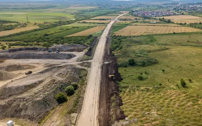 Stadiul lucrărilor la Centura Sânmartin