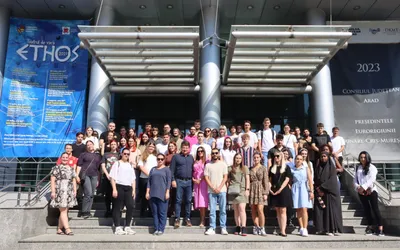 Consiliul Judeţean a fost astăzi gazda noii generații de studenți ai Universităţii de Vest „Vasile Goldiş”