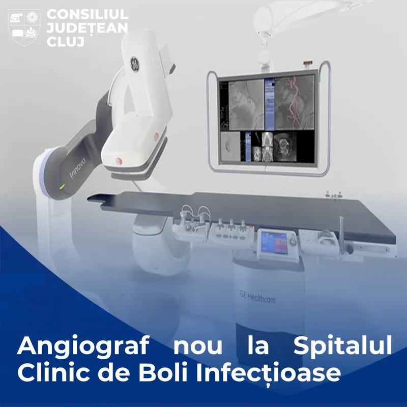 Angiograf ultraperformant la Spitalul Clinic de Boli Infecțioase