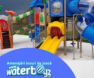 Locuri de joacă construite cu fonduri europene. Soluții ,,la cheie” oferite de Waterboyz