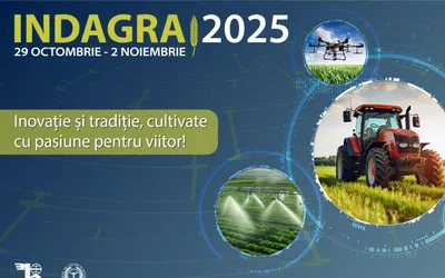 INDAGRA 2025 –  Agricultura viitorului, împărțită pe domenii de excelență