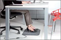 Covoras incalzitor pentru picioare, din mocheta, dimensiune 60 x 60cm