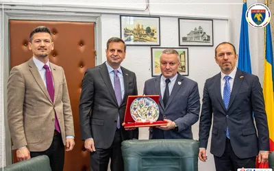 Vizita E.S. Özgür Kıvanç Altan, Ambasador al Republicii Turcia la București, la Consiliul Județean Argeș
