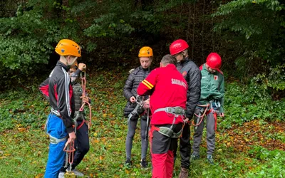 A VIII-a ediție a taberei de sporturi montane pentru elevii Liceului Special pentru Deficienți de Vedere