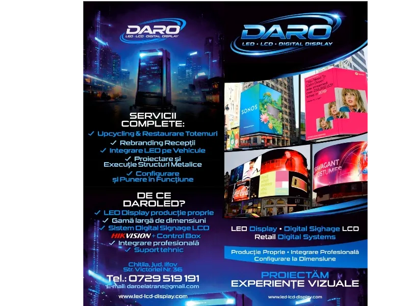 Proiectăm experiențe vizuale