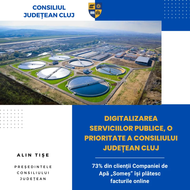 Digitalizarea serviciilor publice, o prioritate a Consiliului Județean Cluj