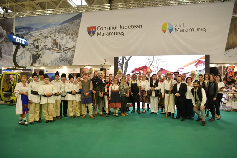 Standul județului Maramureș, atracția principală a Târgului de Turism al României 2022, ediția de toamnă