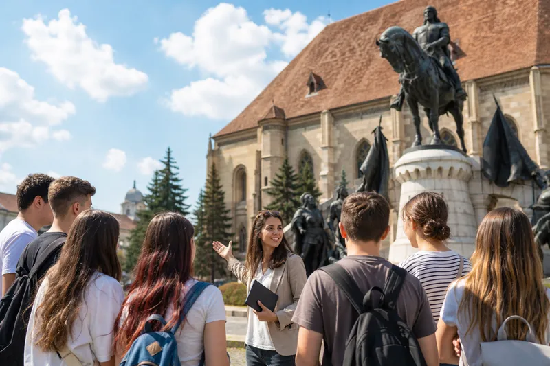 Consiliul Județean Cluj organizează tururi ghidate gratuite pentru tinerii români din diaspora în cadrul Taberelor ARC