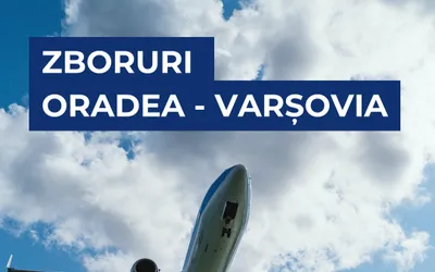 Zboruri Oradea – Varșovia, cel mai mare hub aerian din Europa central-estică