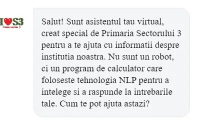 Primăria Sectorului 3, prima administrație publică din România cu Inteligență Artificială