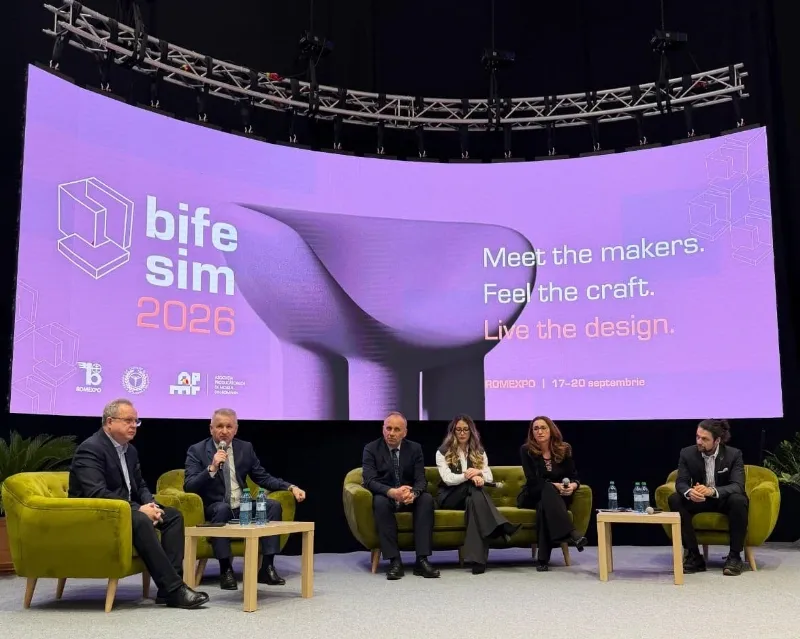 Industria mobilei din România își asumă viitorul, iar BIFE-SIM 2026 devine punctul central al acestei transformări