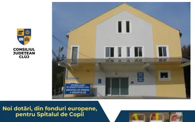 Noi dotări, din fonduri europene, pentru Spitalul de Copii