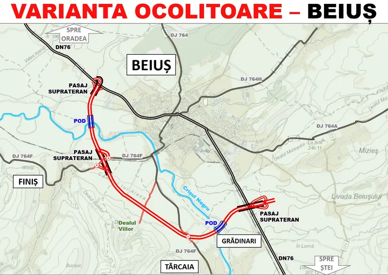 Pas important pentru Centura Beiuș: A fost desemnat constructorul