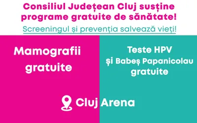 Consiliul Județean Cluj susține lupta împotriva cancerului