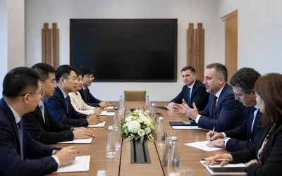 Delegație de afaceri din Guangzhou, China, în vizită la Consiliul Județean Cluj