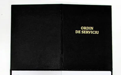 Ordin de serviciu pentru agenti de paza