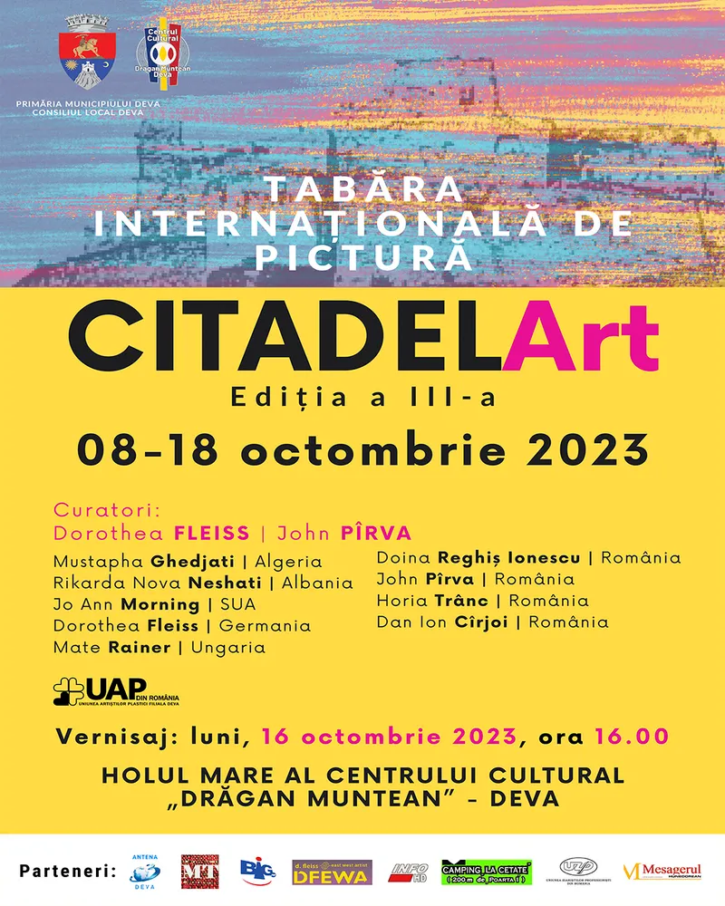 Tabără Internațională de pictură la Deva!