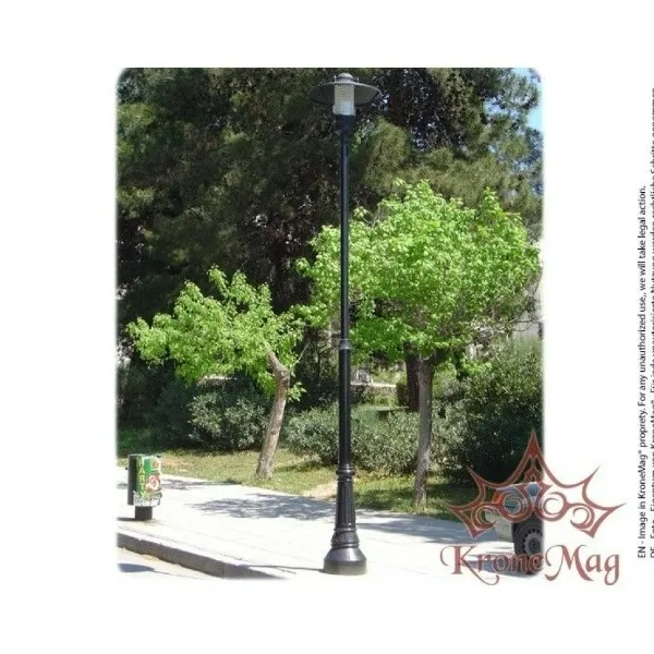 Stalp Iluminat Exterior Stradal Parc Metalic M28