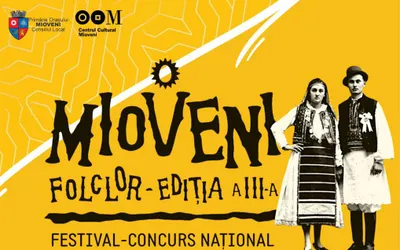 O NOUĂ EDIȚIE A FESTIVALULUI-CONCURS NAȚIONAL DE FOLCLOR MIOVENI