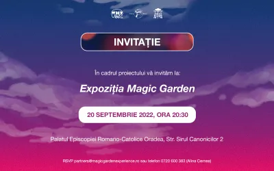 Echipa Magic Garden vă invită marți, 20.09.2022, începând cu ora 20:30 la o expoziție captivantă și unică în România realizată de artiști autohtoni și din Norvegia.